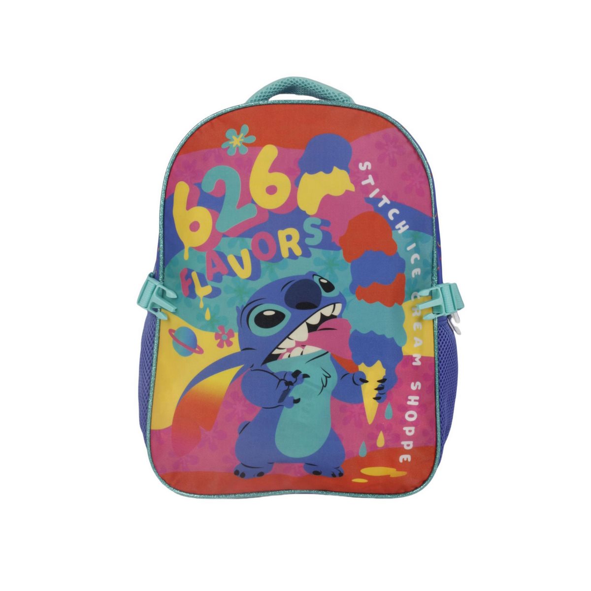 Mochila Con Lonchera Stitch