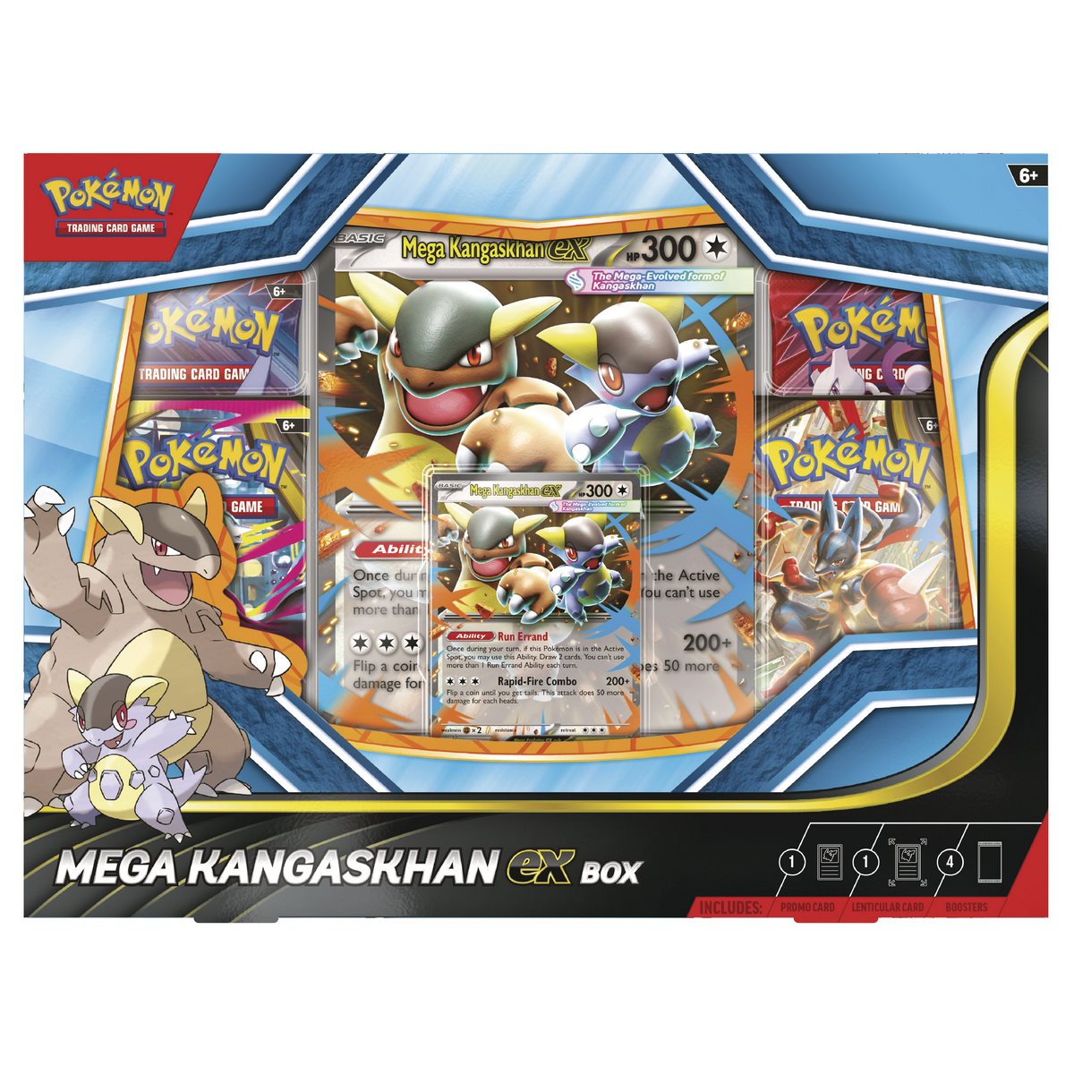 Pokemon Tcg Mega Kangaskhan Ex Box Esp