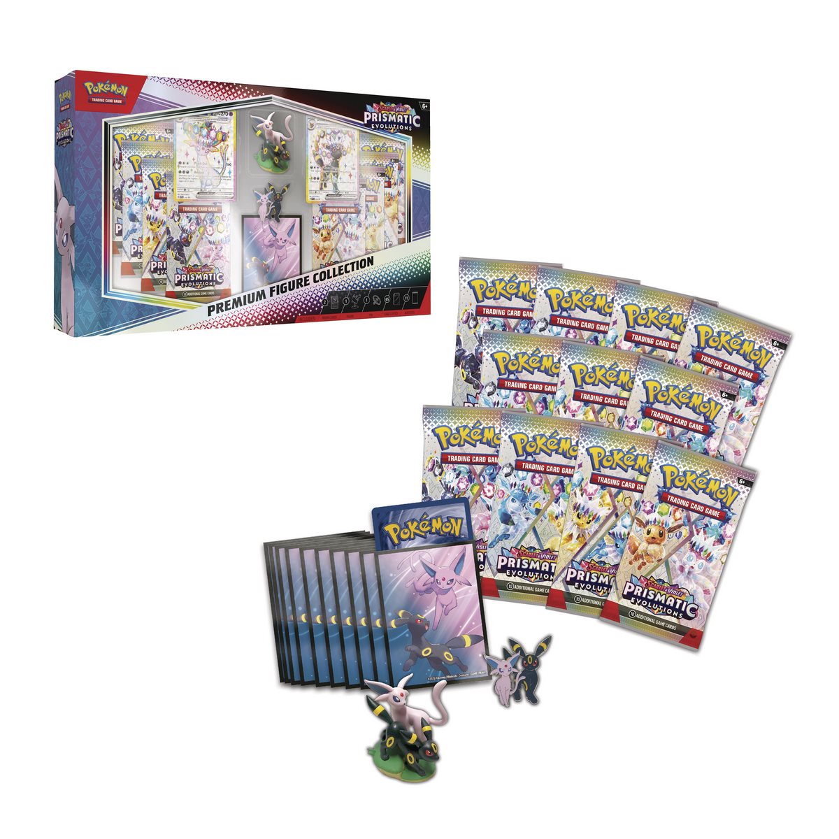 Pokemon Tcg Scarlet & Violet - Prismatic Evolutions Premium Figure Collection Esp