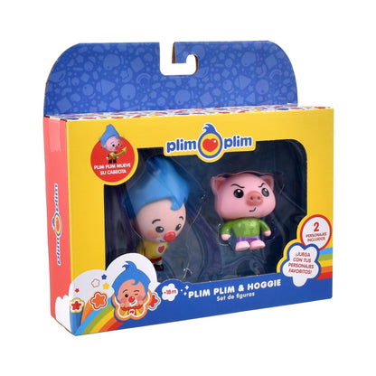 Set 2 Figuras Plim Plim - Plim Plim Y Hoggie