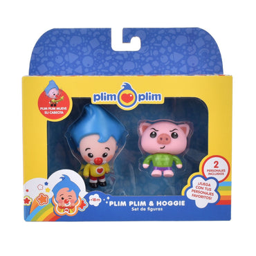 Set 2 Figuras Plim Plim - Plim Plim Y Hoggie