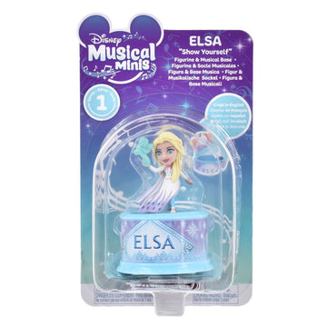 Mini Figura Musical De Disney - Elsa
