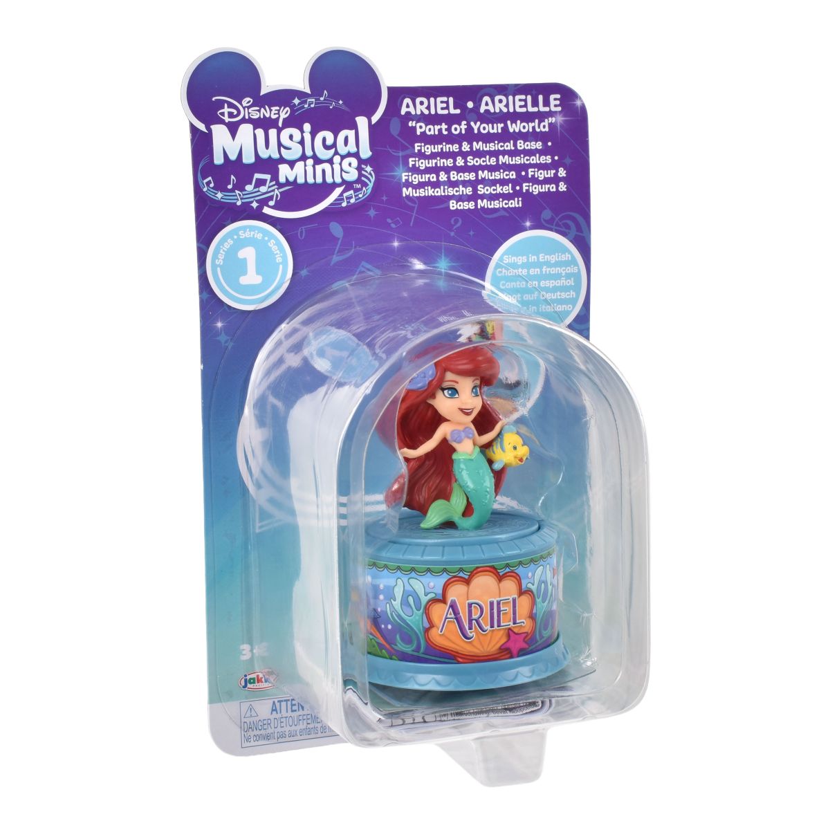 Mini Figura Musical De Disney - Ariel