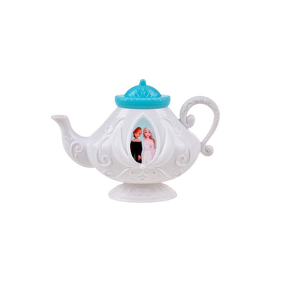 Mini Set De Té Con Cucharas Princesas De Disney - Frozen Tetera Blanca