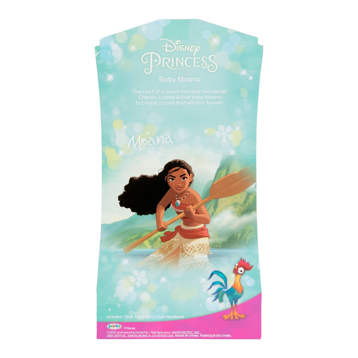 Muñeca Bebe 28 Cm Princesas De Disney - Moana