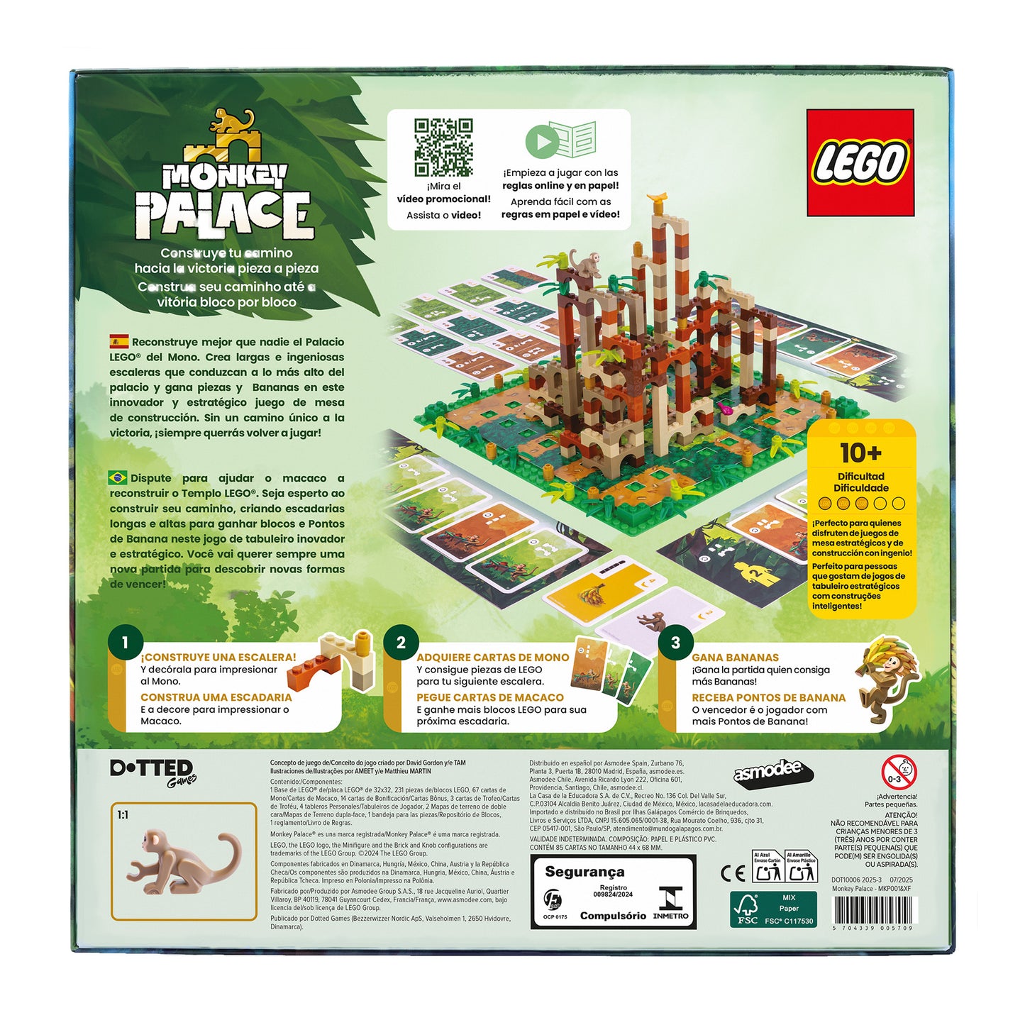Juego De Mesa Lego Monkey Palace
