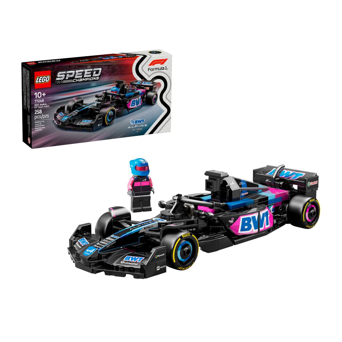 Auto De Carreras Bwt Alpine F1 Team A524 Lego Speed Champions F1