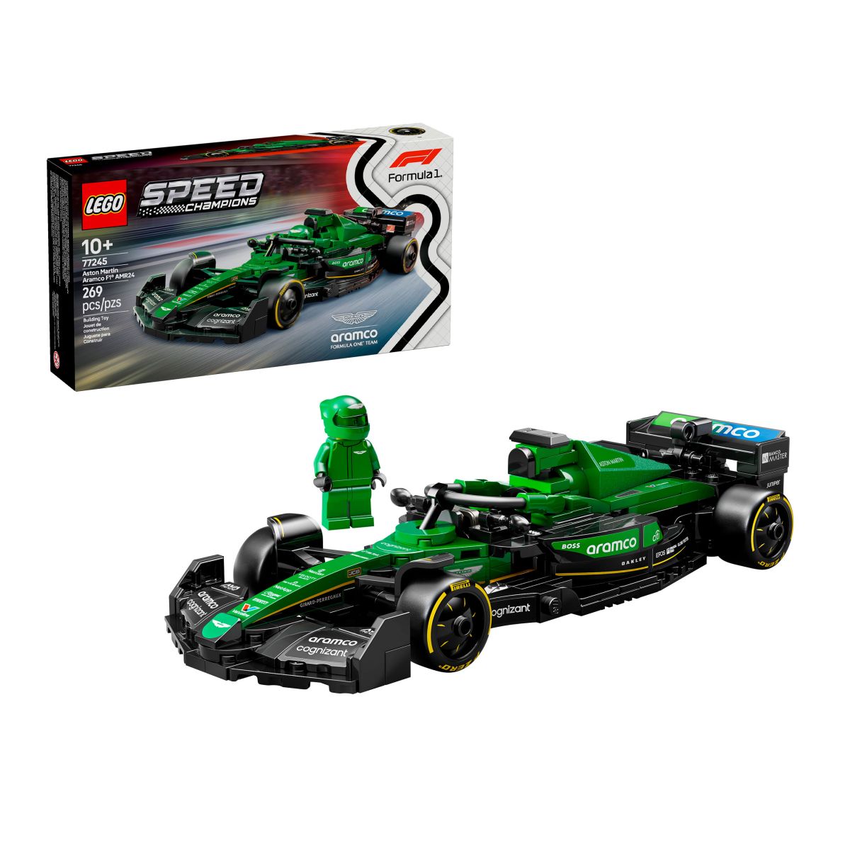 Auto De Carreras Aston Martin Aramco F1 Amr24 Lego Speed Champions F1