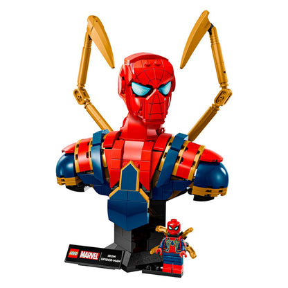 Busto De Iron Spider-man Lego Super Héroes