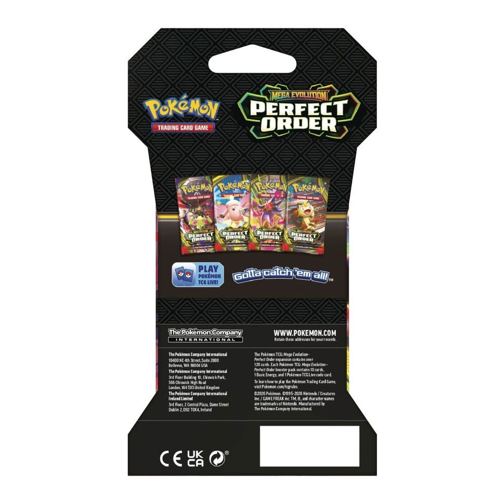 Pokemon Tcg Perfect Order - Sleeved Booster Esp