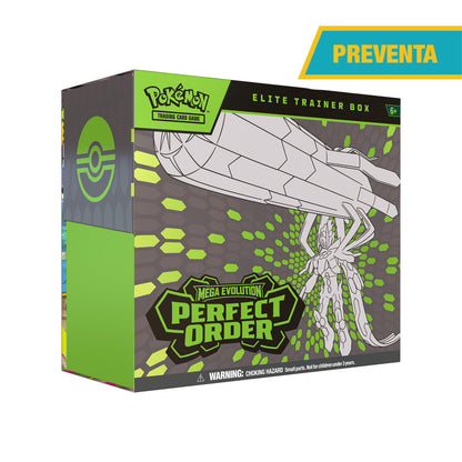 [PREVENTA 27/03/2026] Pokémon TCG Perfect Order - Elite Trainer Box Inglés