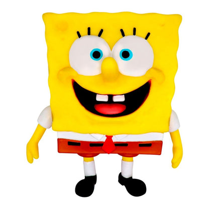 Figura Strech De Goma De 11 A 15 Cms Que Se Estira Bob Esponja - Bob Esponja Feliz