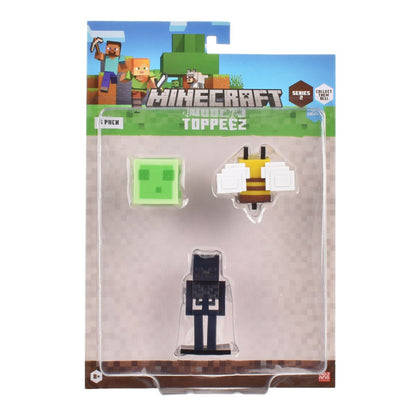 Set 3 Figuras 6 Cms Toppeez Minecraft - Slime