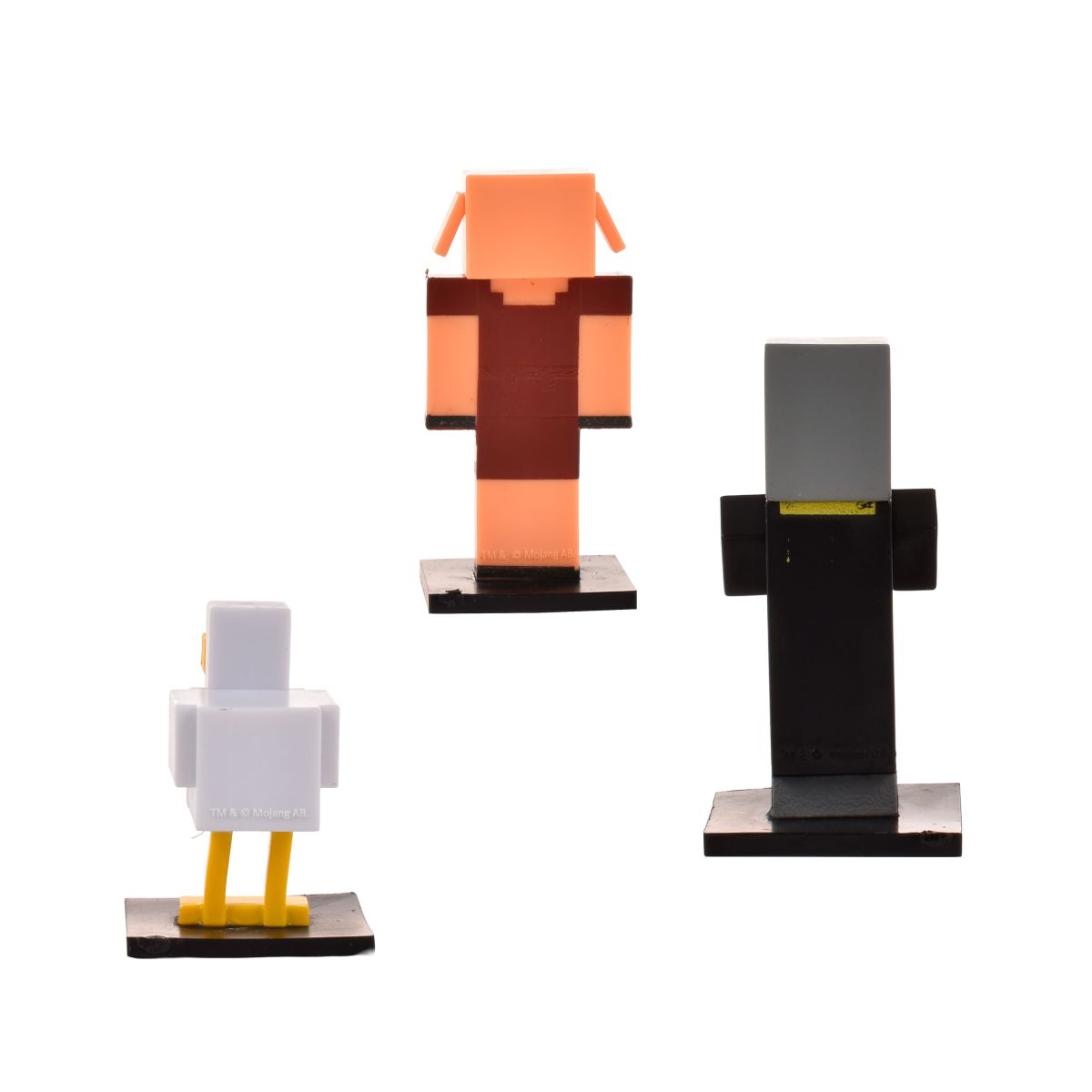 Set 3 Figuras 6 Cms Toppeez Minecraft - Gallina