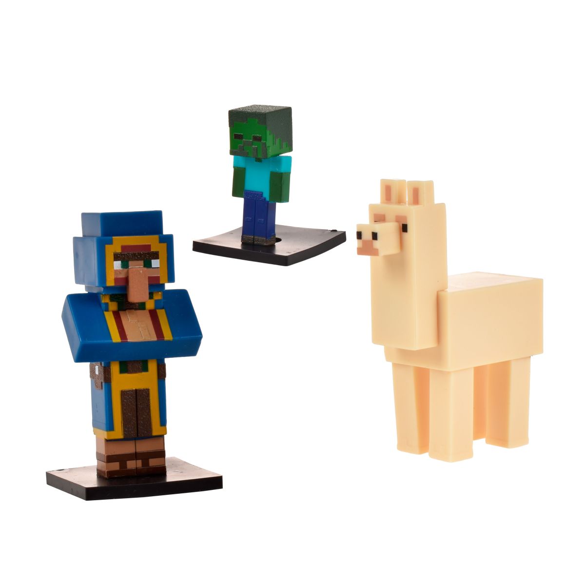 Set 3 Figuras 6 Cms Toppeez Minecraft - Comerciante