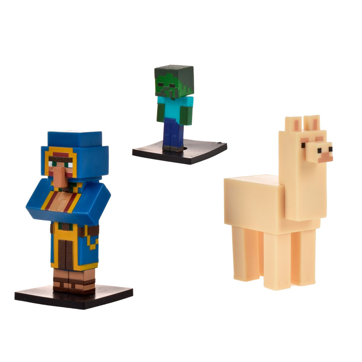 Set 3 Figuras 6 Cms Toppeez Minecraft - Comerciante
