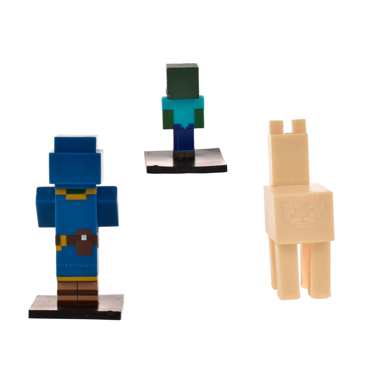 Set 3 Figuras 6 Cms Toppeez Minecraft - Comerciante
