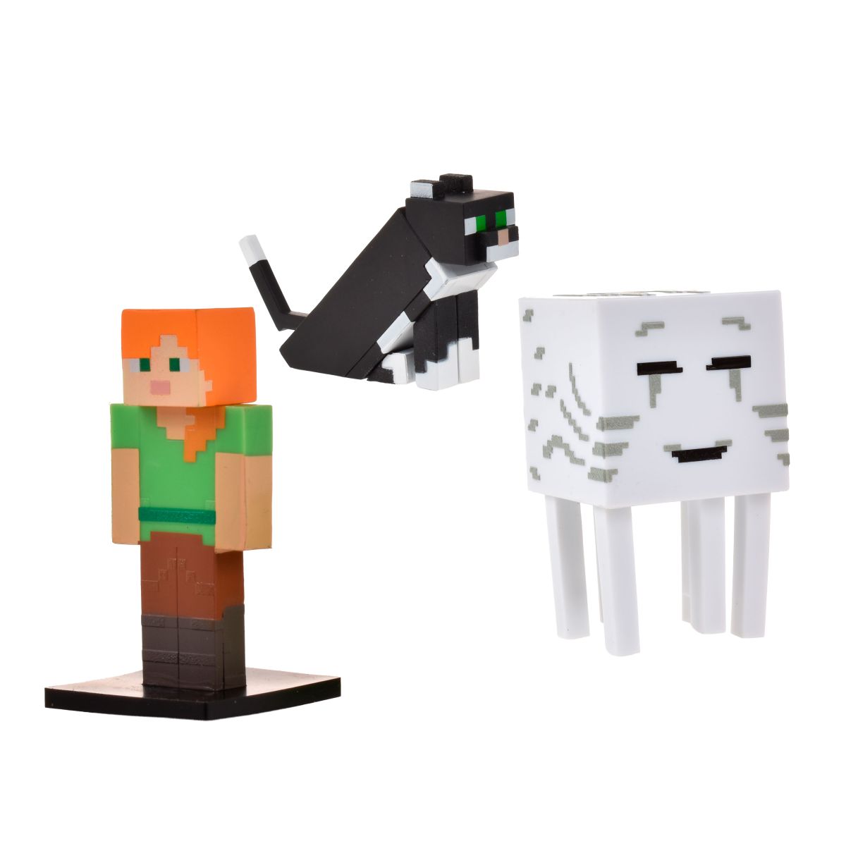 Set 3 Figuras 6 Cms Toppeez Minecraft - Alex