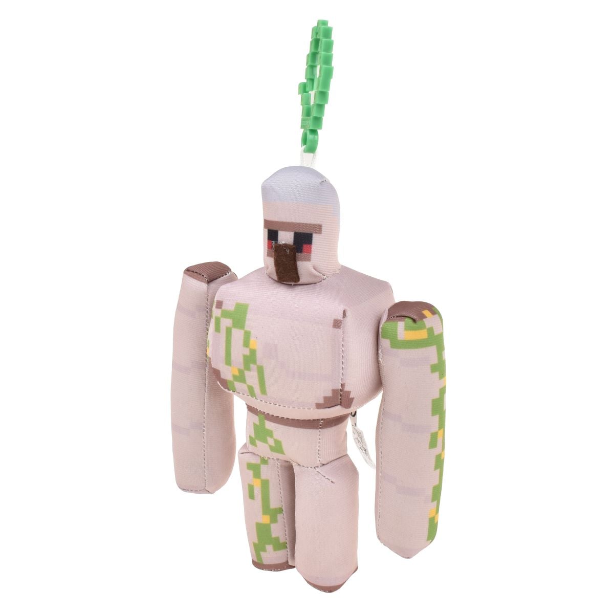 Peluche Con Clip Minecraft - Golem De Hierro