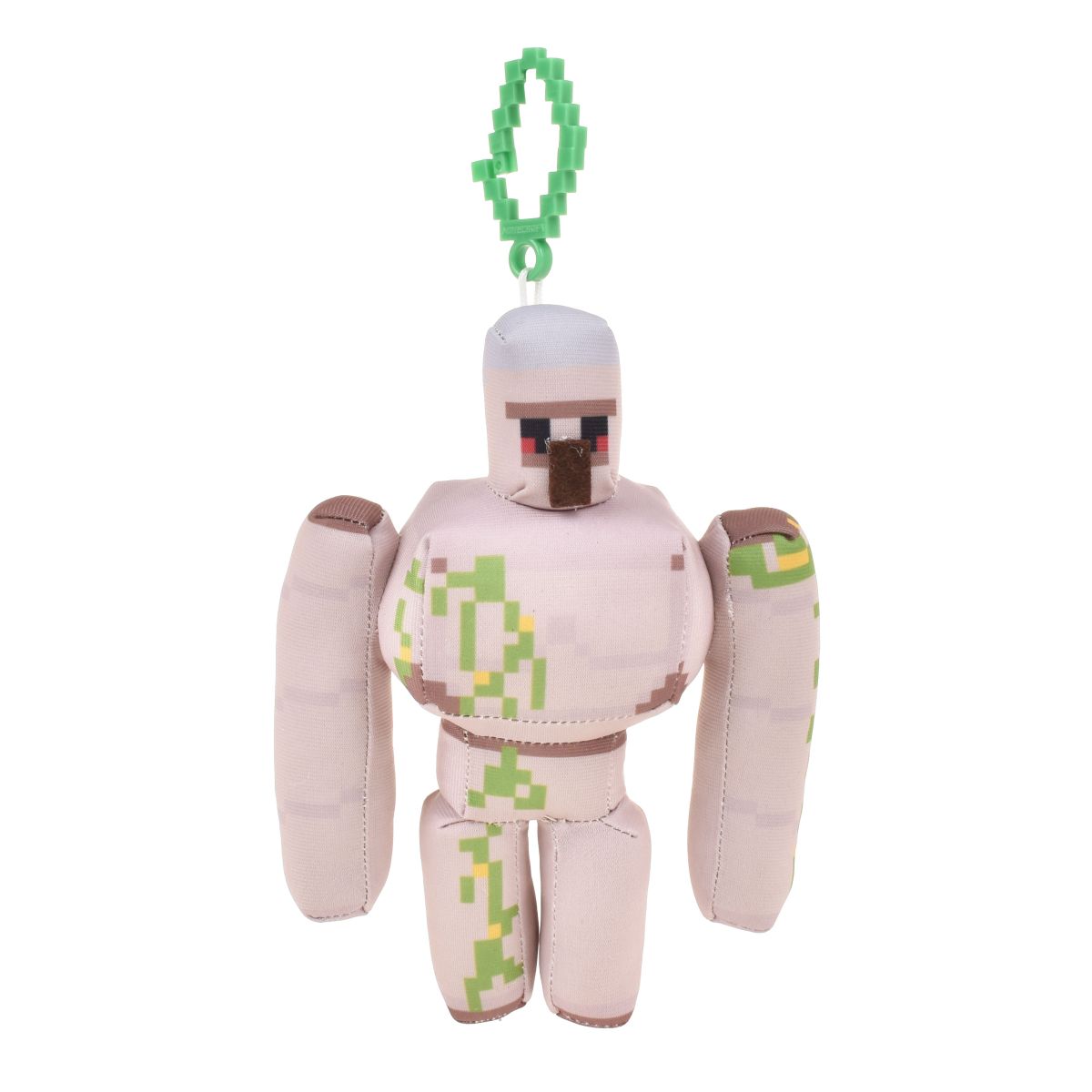 Peluche Con Clip Minecraft - Golem De Hierro