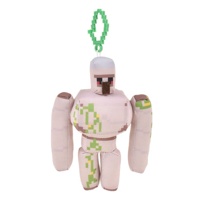 Peluche Con Clip Minecraft - Golem De Hierro