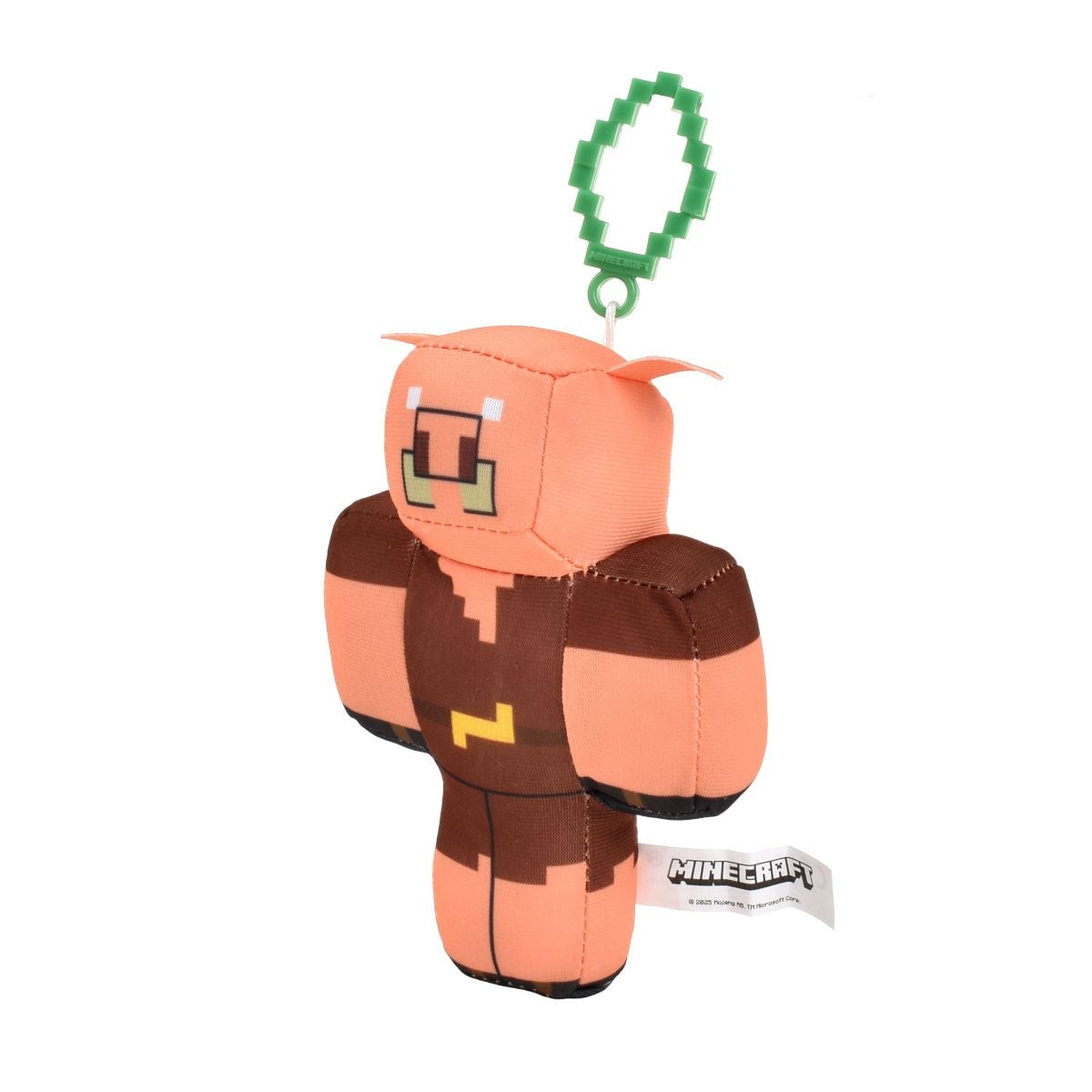 Peluche Con Clip Minecraft - Piglin
