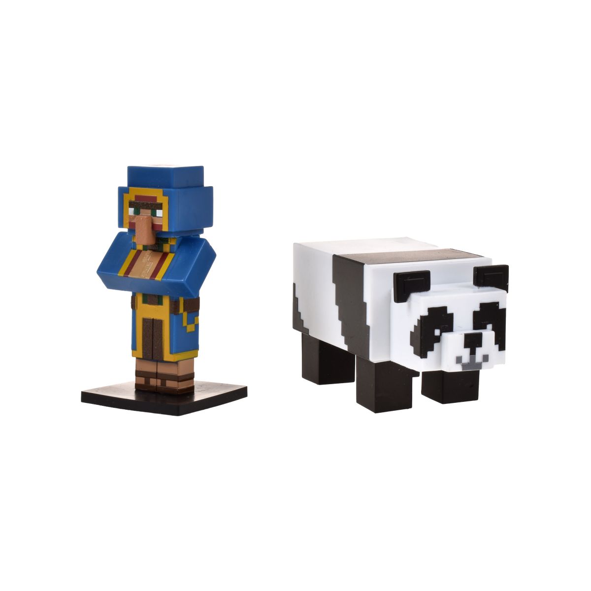 Set 2 Figuras 6 Cms Toppeez Minecraft - Comerciante