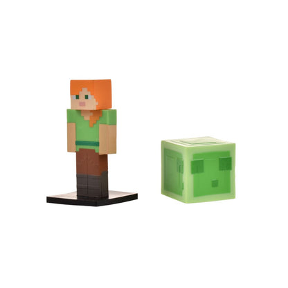 Set 2 Figuras 6 Cms Toppeez Minecraft - Alex