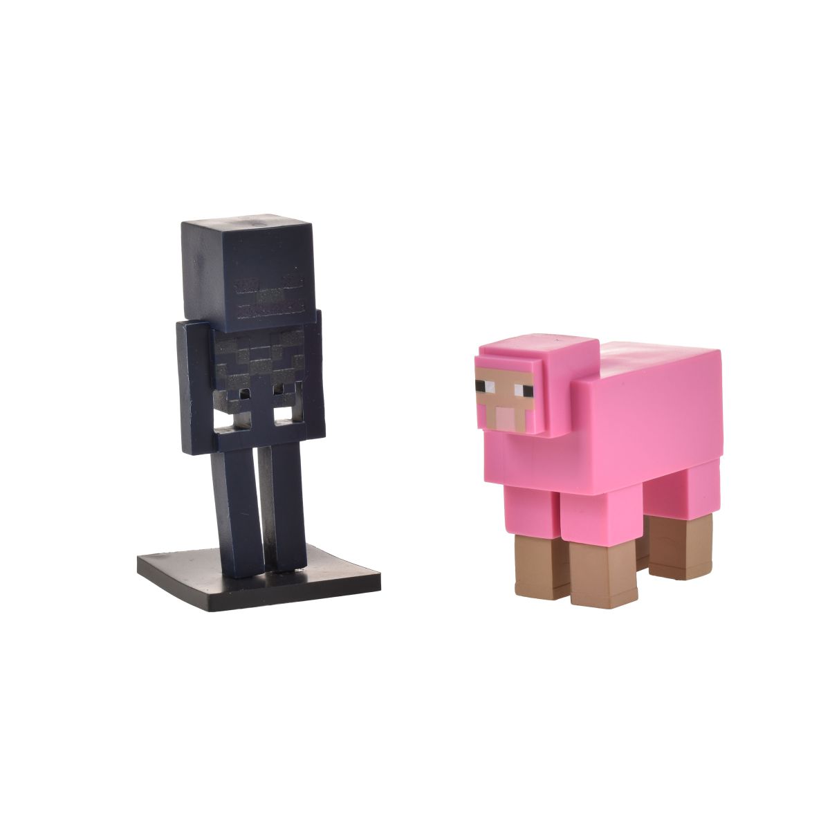 Set 2 Figuras 6 Cms Toppeez Minecraft - Esqueleto De Wither