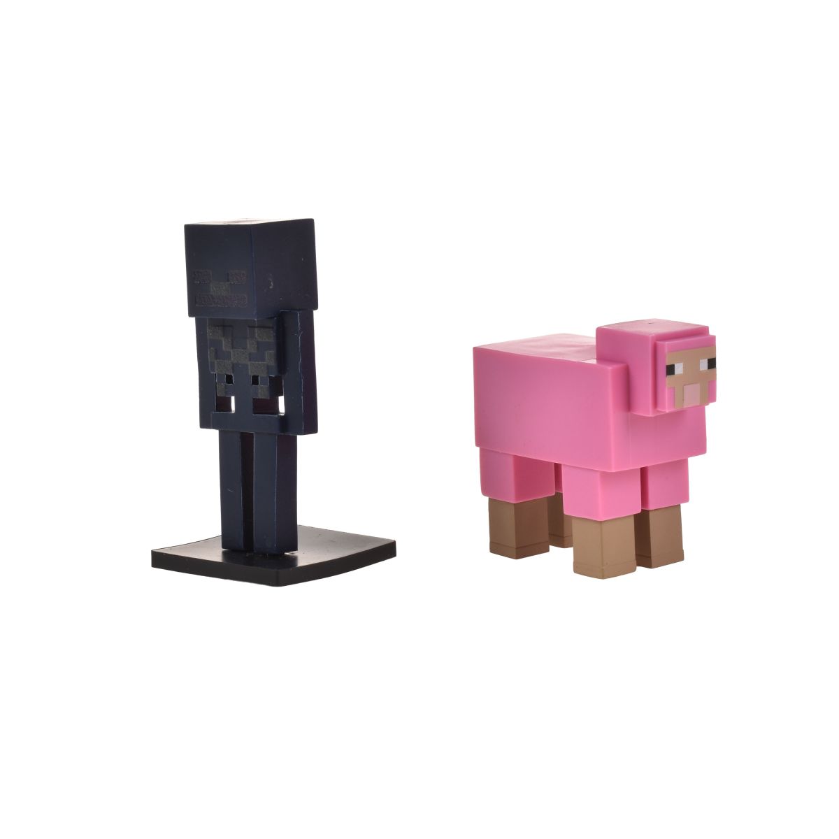 Set 2 Figuras 6 Cms Toppeez Minecraft - Esqueleto De Wither