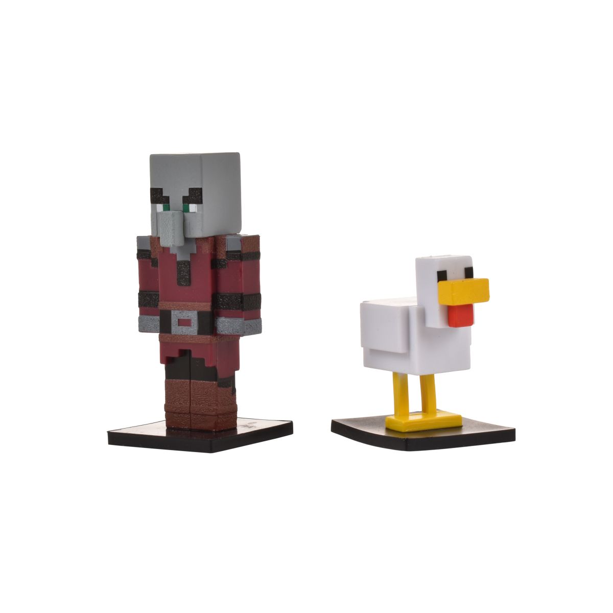Set 2 Figuras 6 Cms Toppeez Minecraft - Saqueador