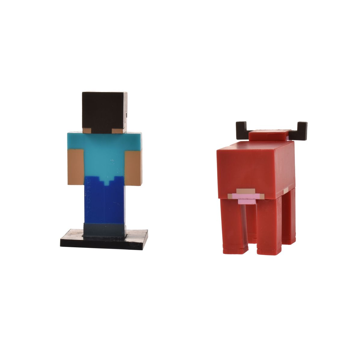 Set 2 Figuras 6 Cms Toppeez Minecraft - Steve