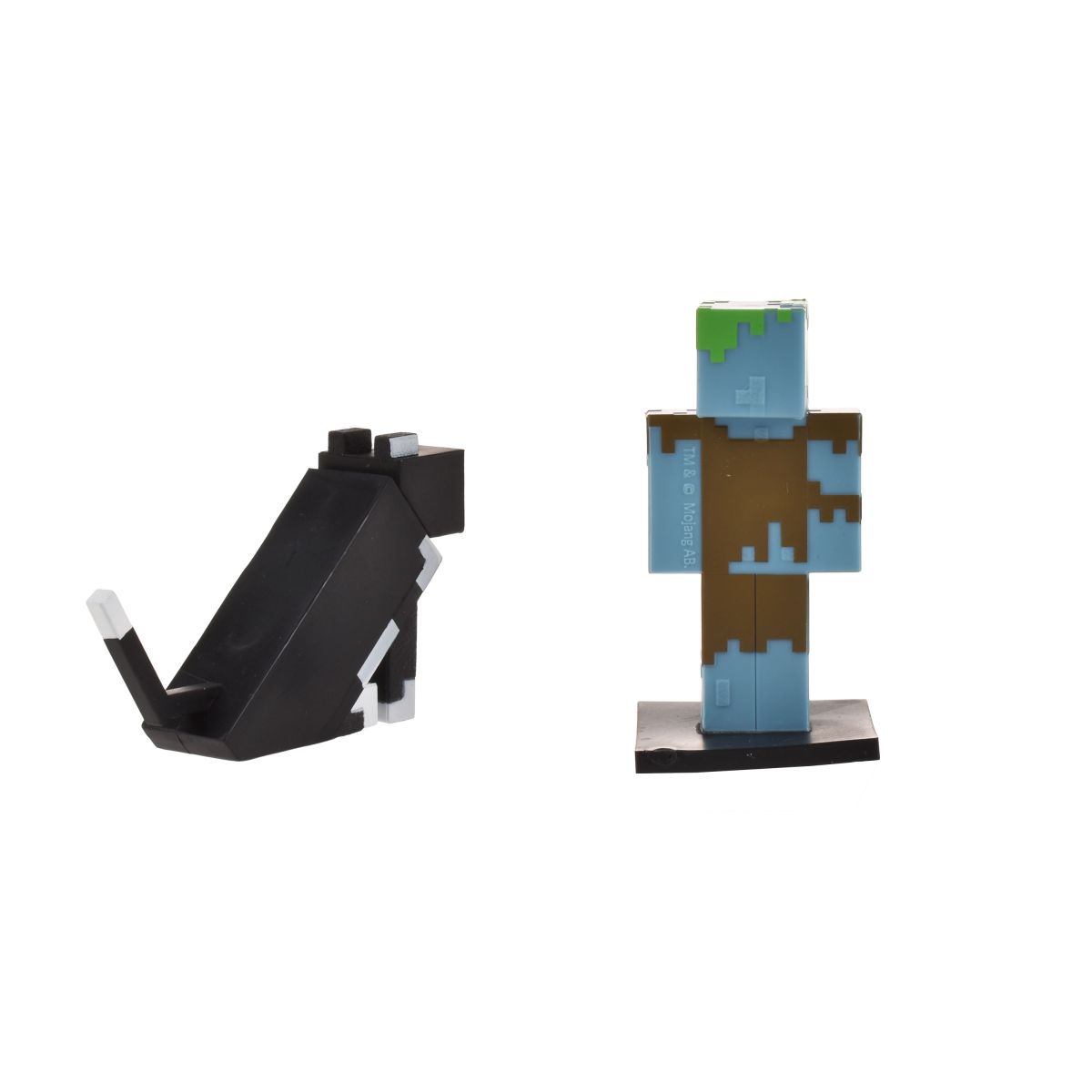 Set 2 Figuras 6 Cms Toppeez Minecraft - Gato