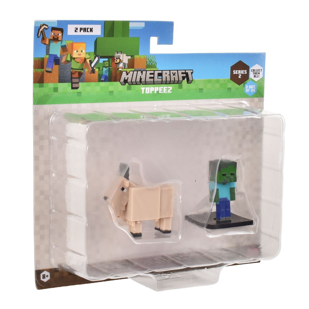 Set 2 Figuras 6 Cms Toppeez Minecraft - Cabra