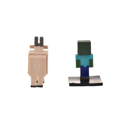 Set 2 Figuras 6 Cms Toppeez Minecraft - Cabra