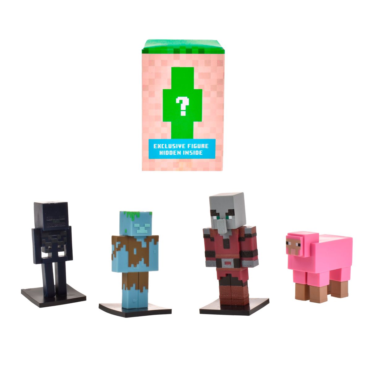Set 5 Figuras 6 Cms Toppeez Minecraft - Ahogado