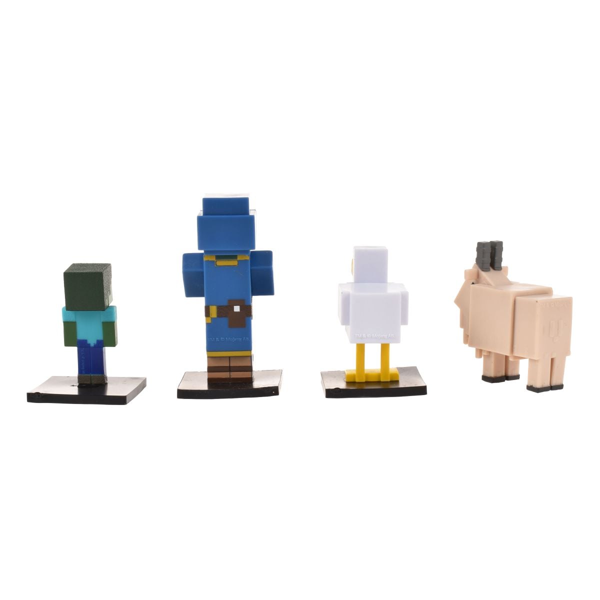 Set 5 Figuras 6 Cms Toppeez Minecraft - Comerciante