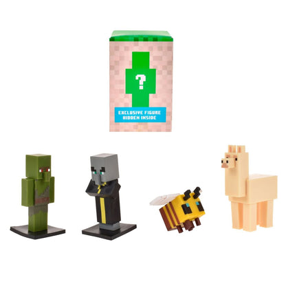 Set 5 Figuras 6 Cms Toppeez Minecraft - Evocador