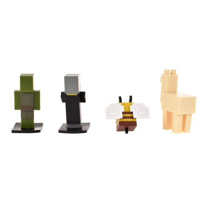 Set 5 Figuras 6 Cms Toppeez Minecraft - Evocador
