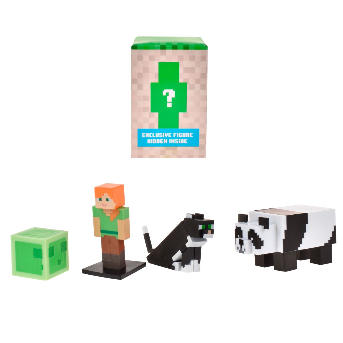 Set 5 Figuras 6 Cms Toppeez Minecraft - Alex