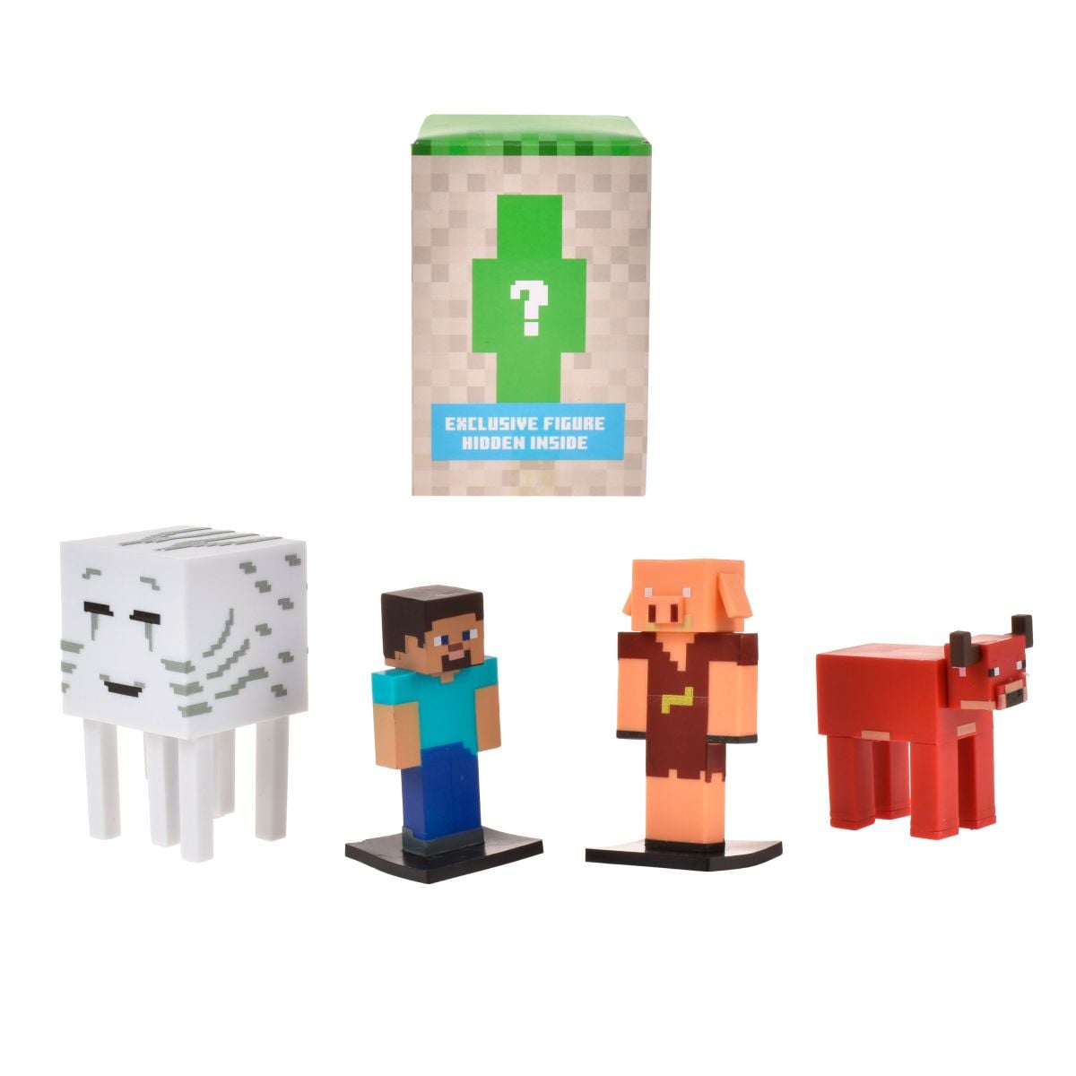 Set 5 Figuras 6 Cms Toppeez Minecraft - Steve
