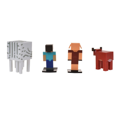Set 5 Figuras 6 Cms Toppeez Minecraft - Steve