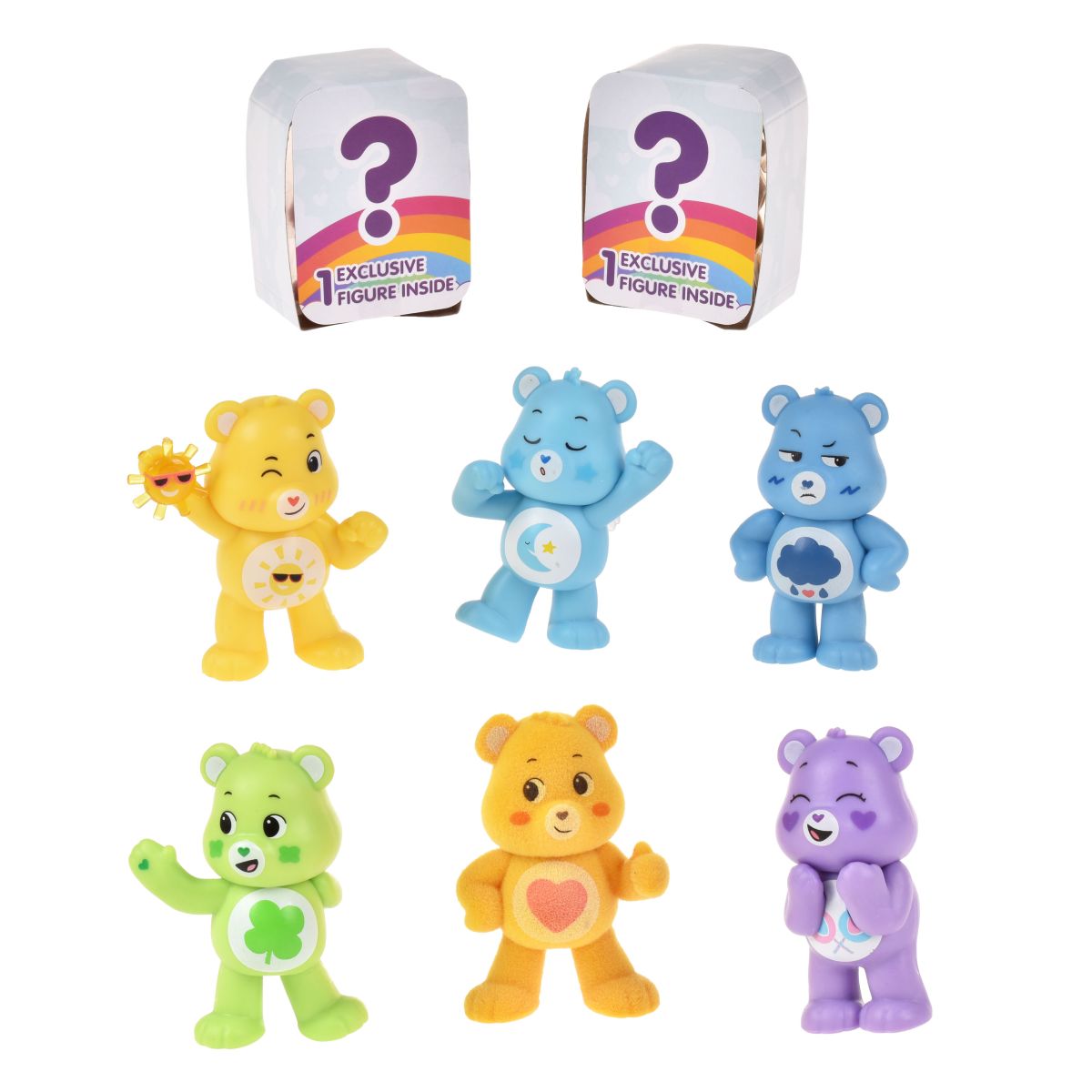 Set 8 Figuras Coleccionables De Lujo 5 Cm Cariñositos - Funshine Bear