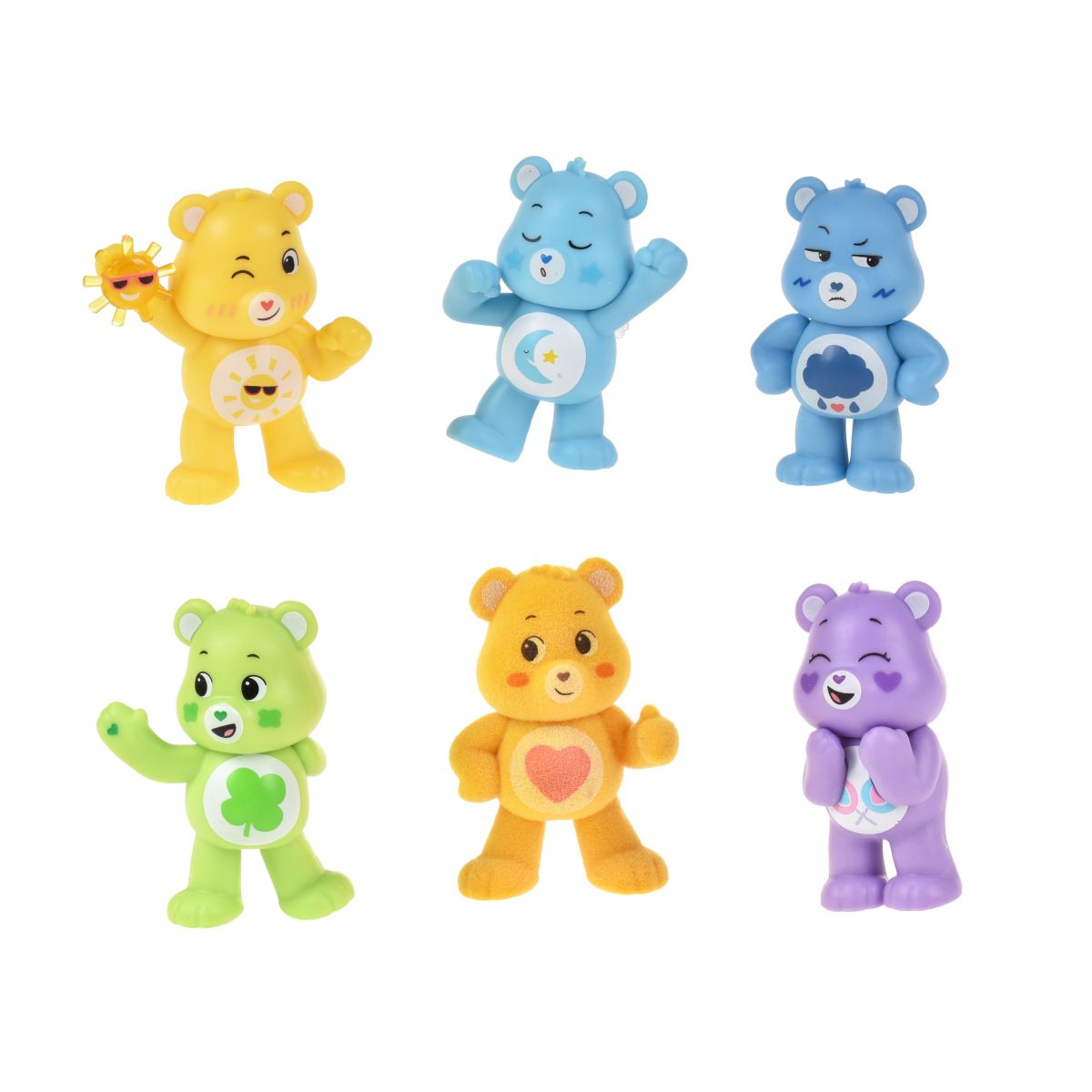 Set 8 Figuras Coleccionables De Lujo 5 Cm Cariñositos - Funshine Bear