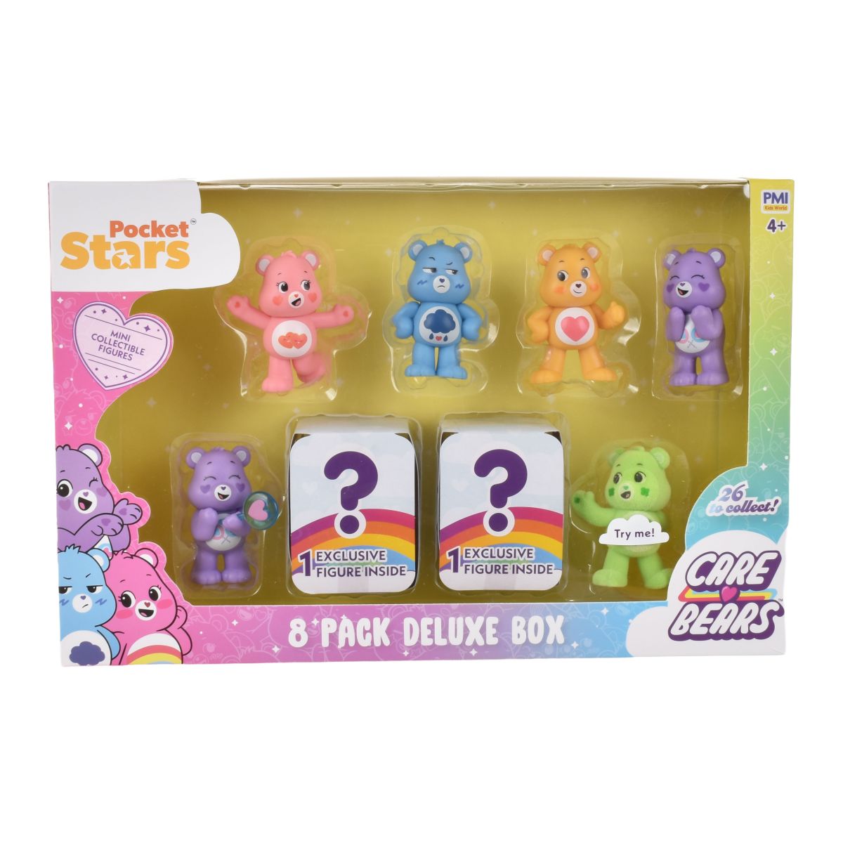 Set 8 Figuras Coleccionables De Lujo 5 Cm Cariñositos - Share Bear
