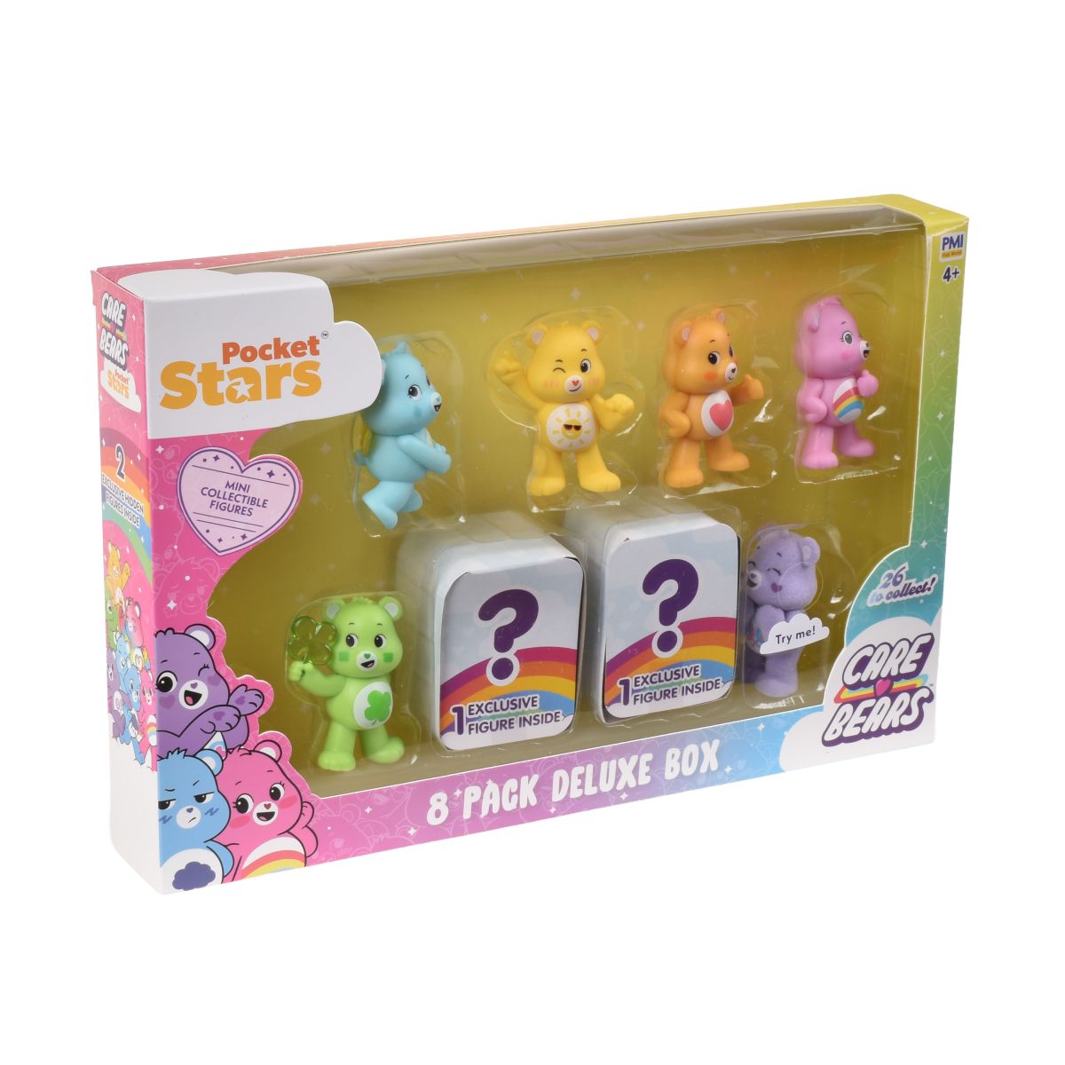 Set 8 Figuras Coleccionables De Lujo 5 Cm Cariñositos - Good Luck Bear