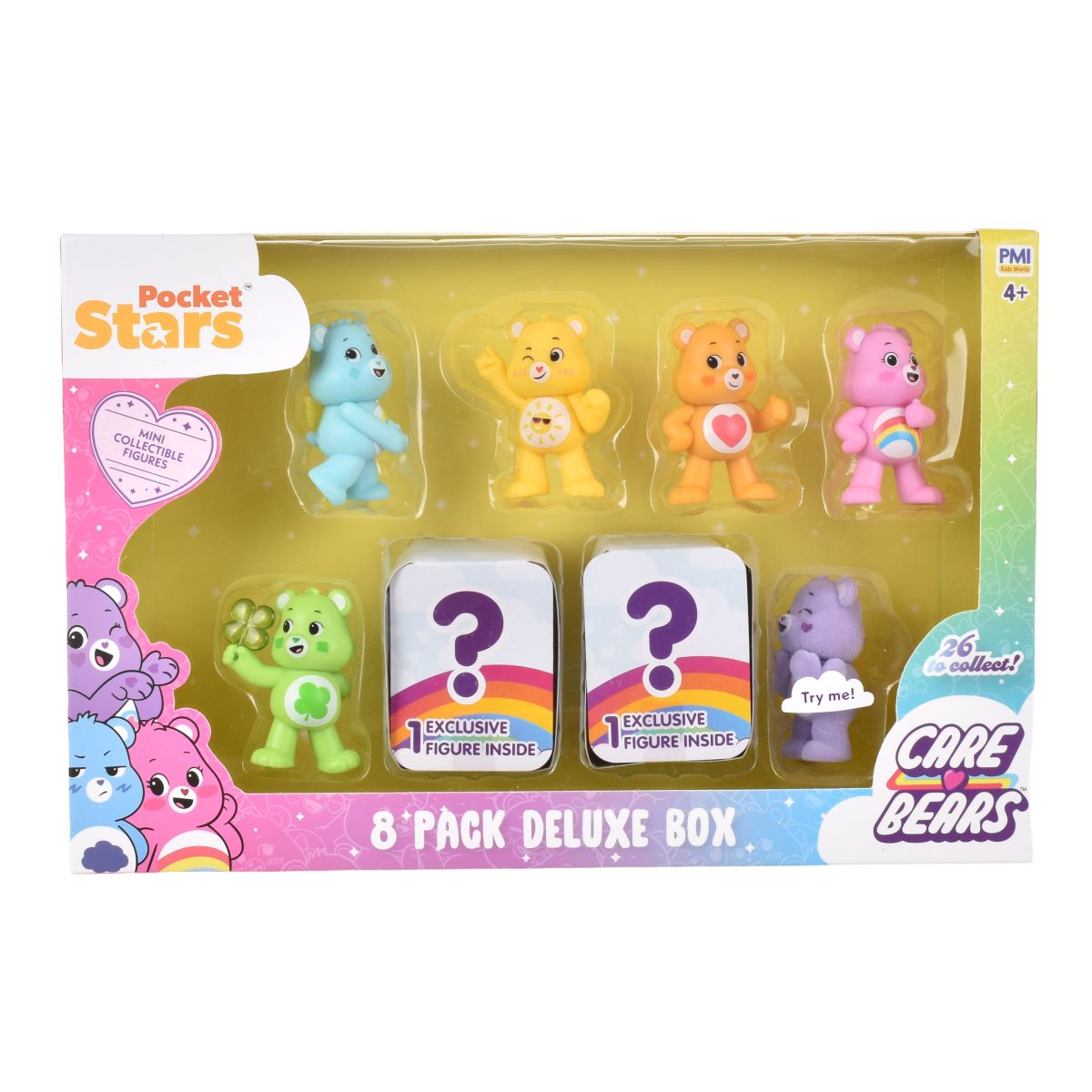 Set 8 Figuras Coleccionables De Lujo 5 Cm Cariñositos - Good Luck Bear