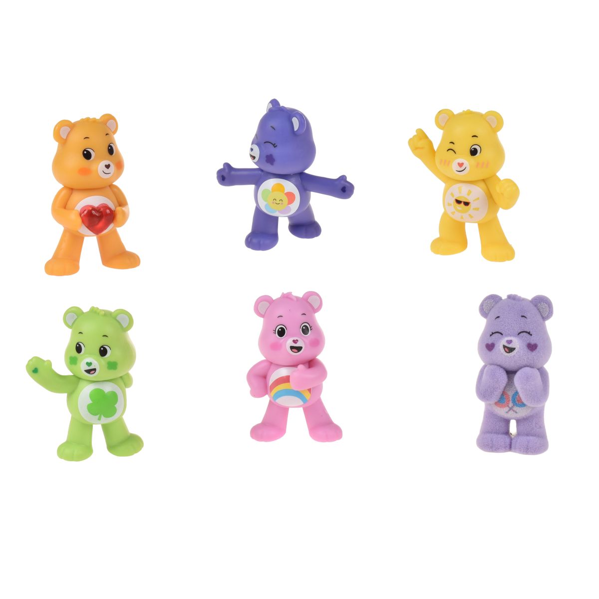 Set 8 Figuras Coleccionables De Lujo 5 Cm Cariñositos - Tenderheart Bear