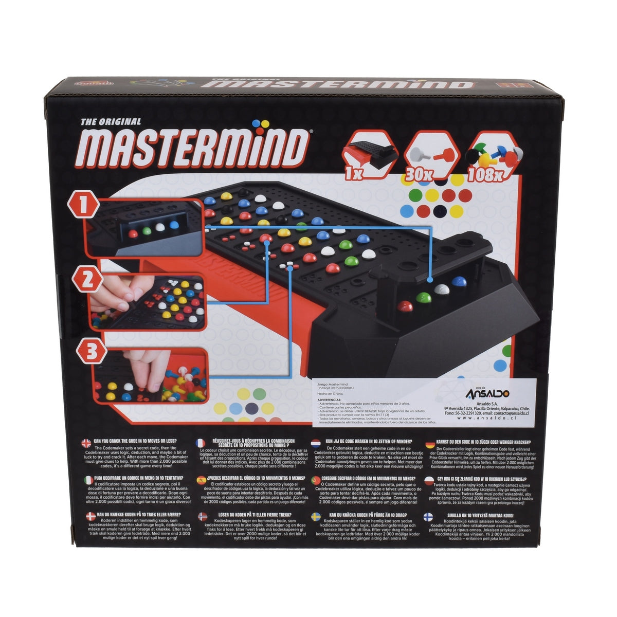 Juego Mastermind Classic | Compra Online – Ansaldo Toys Chile