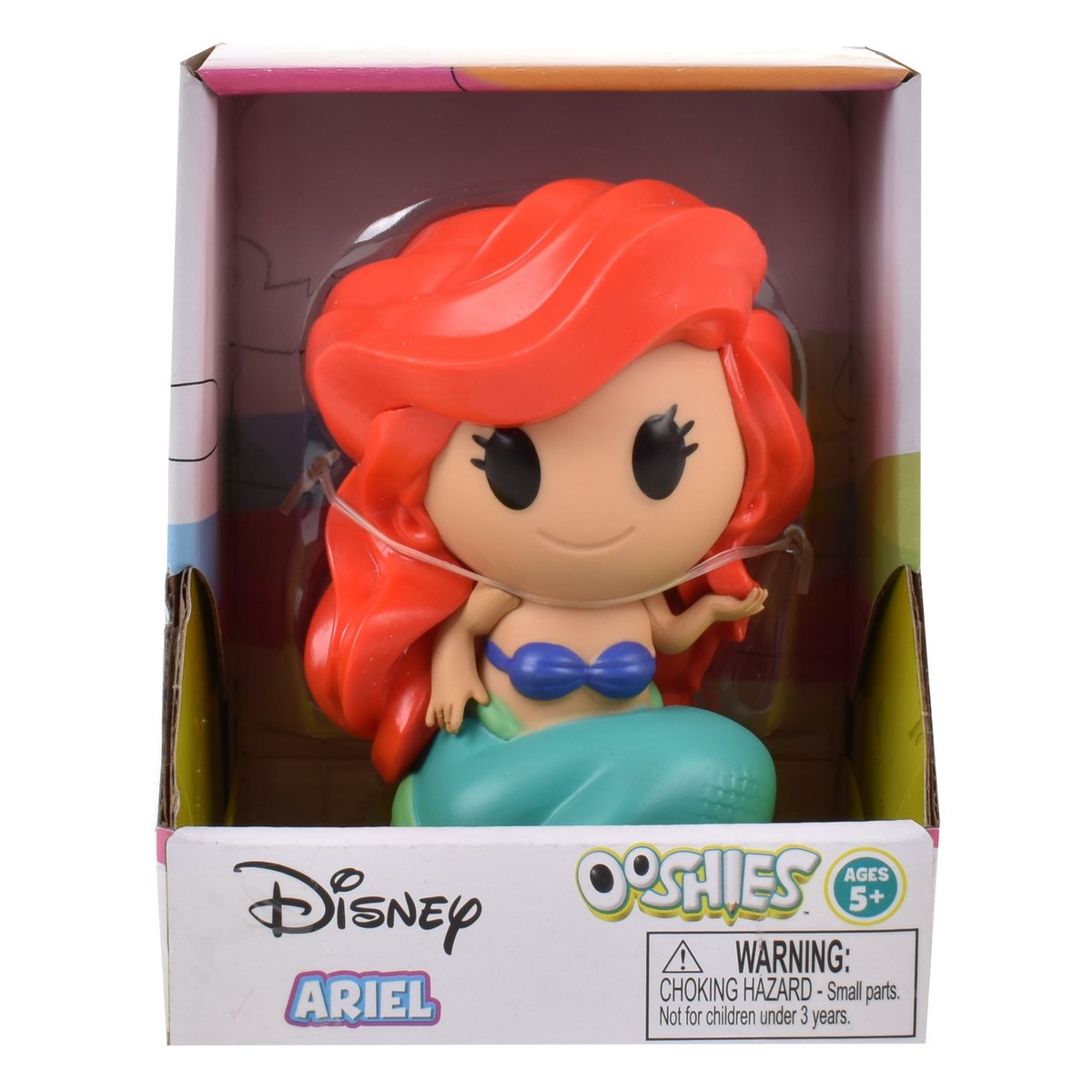 Figura Ooshies 10 Cms - Disney Princesas - Ariel